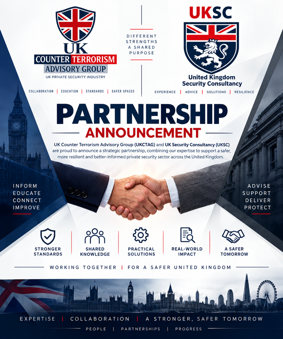 UKCTAG and UKSC partnership announcement